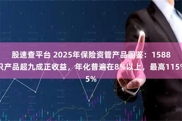 股速查平台 2025年保险资管产品图鉴：1588只产品超九成正收益，年化普遍在8%以上，最高115%